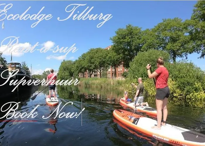 Met Zwembad In Groene Oase Bij Centrum Tilburg